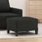 vidaXL Reposapiés de tela negro 60x50x41 cm vidaXL Reposapiés de tela negro 60x50x41 cm