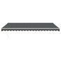 vidaXL Toldo retráctil aluminio y tela gris antracita 5x3 m vidaXL Toldo retráctil aluminio y tela gris antracita 5x3 m