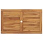 vidaXL Conjunto de comedor de jardín 5 piezas madera maciza de teca vidaXL Conjunto de comedor de jardín 5 piezas madera maciza de teca
