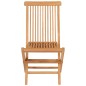 vidaXL Conjunto de comedor de jardín 5 piezas madera maciza de teca vidaXL Conjunto de comedor de jardín 5 piezas madera maciza de teca