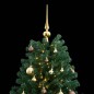 vidaXL Árbol de Navidad artificial con bisagras 300 LED y bolas 210 cm vidaXL Árbol de Navidad artificial con bisagras 300 LED y bolas 210 cm