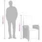 vidaXL Set comedor jardín 7 pzas y cojines ratán sintético gris claro vidaXL Set comedor jardín 7 pzas y cojines ratán sintético gris claro