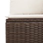 vidaXL Set sofás de jardín 6 piezas y cojines ratán sintético marrón vidaXL Set sofás de jardín 6 piezas y cojines ratán sintético marrón