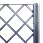 vidaXL Jardinera con enrejado PP gris 40x40x142 cm vidaXL Jardinera con enrejado PP gris 40x40x142 cm