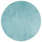 vidaXL Alfombra de pelo corto OVIEDO verde Ø 80 cm vidaXL Alfombra de pelo corto OVIEDO verde Ø 80 cm