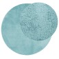 vidaXL Alfombra de pelo corto OVIEDO verde Ø 80 cm vidaXL Alfombra de pelo corto OVIEDO verde Ø 80 cm