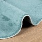 vidaXL Alfombra de pelo corto OVIEDO verde Ø 80 cm vidaXL Alfombra de pelo corto OVIEDO verde Ø 80 cm