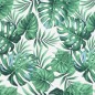 vidaXL Cojín para banco jardín tela Oxford estampado hojas 110x50x7 cm vidaXL Cojín para banco jardín tela Oxford estampado hojas 110x50x7 cm