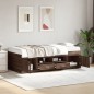 vidaXL Tumbona con cajones madera ingeniería roble marrón 100x200 cm vidaXL Tumbona con cajones madera ingeniería roble marrón 100x200 cm