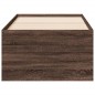 vidaXL Tumbona con cajones madera ingeniería roble marrón 100x200 cm vidaXL Tumbona con cajones madera ingeniería roble marrón 100x200 cm