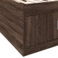 vidaXL Tumbona con cajones madera ingeniería roble marrón 100x200 cm vidaXL Tumbona con cajones madera ingeniería roble marrón 100x200 cm