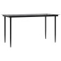 vidaXL Set comedor de jardín 5 piezas con cojines ratán sintético gris vidaXL Set comedor de jardín 5 piezas con cojines ratán sintético gris