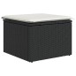 vidaXL Set de sofás de jardín 10 pzas cojines ratán sintético negro vidaXL Set de sofás de jardín 10 pzas cojines ratán sintético negro