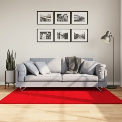 vidaXL Alfombra de pelo corto OVIEDO rojo 120x170 cm