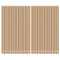 vidaXL Tela de repuesto de toldo rayas de colores 4x3 m