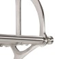 vidaXL Soporte de equipaje con perchas de pared aluminio vidaXL Soporte de equipaje con perchas de pared aluminio