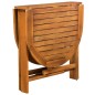 vidaXL Comedor de jardín 5 piezas madera maciza de acacia vidaXL Comedor de jardín 5 piezas madera maciza de acacia