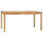 vidaXL Juego de comedor de jardín 7 piezas madera maciza de teca vidaXL Juego de comedor de jardín 7 piezas madera maciza de teca