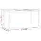 vidaXL Juego de comedor de jardín 7 piezas madera maciza de teca vidaXL Juego de comedor de jardín 7 piezas madera maciza de teca