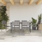 vidaXL Juego de comedor de jardín 7 piezas ratán sintético gris vidaXL Juego de comedor de jardín 7 piezas ratán sintético gris