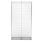 vidaXL Muro de gaviones jardín con piedras de vidrio LED 100x30x150cm vidaXL Muro de gaviones jardín con piedras de vidrio LED 100x30x150cm