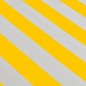 vidaXL Toldo plegable de operación manual 600 cm amarillo y blanco