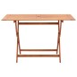 vidaXL Set de comedor para jardín 7 pzas madera maciza eucalipto negro vidaXL Set de comedor para jardín 7 pzas madera maciza eucalipto negro