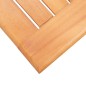 vidaXL Set de comedor para jardín 7 pzas madera maciza eucalipto negro vidaXL Set de comedor para jardín 7 pzas madera maciza eucalipto negro