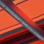 vidaXL Toldo retráctil sensor de viento y LED naranja marrón 500x300cm vidaXL Toldo retráctil sensor de viento y LED naranja marrón 500x300cm