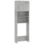 vidaXL Mueble para lavadora madera de ingeniería gris hormigón vidaXL Mueble para lavadora madera de ingeniería gris hormigón