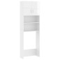 vidaXL Mueble para lavadora madera de ingeniería blanco brillo vidaXL Mueble para lavadora madera de ingeniería blanco brillo