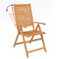 vidaXL Juego de comedor de jardín 5 piezas madera maciza de acacia vidaXL Juego de comedor de jardín 5 piezas madera maciza de acacia