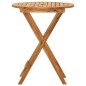 vidaXL Comedor de jardín plegable 3 piezas madera maciza de acacia vidaXL Comedor de jardín plegable 3 piezas madera maciza de acacia