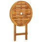 vidaXL Comedor de jardín plegable 3 piezas madera maciza de acacia vidaXL Comedor de jardín plegable 3 piezas madera maciza de acacia
