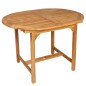 vidaXL Conjunto de comedor de jardín 7 piezas madera maciza de teca vidaXL Conjunto de comedor de jardín 7 piezas madera maciza de teca