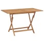 vidaXL Conjunto de comedor de jardín 7 piezas madera maciza de teca vidaXL Conjunto de comedor de jardín 7 piezas madera maciza de teca