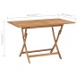 vidaXL Conjunto de comedor de jardín 7 piezas madera maciza de teca vidaXL Conjunto de comedor de jardín 7 piezas madera maciza de teca