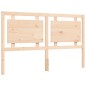 vidaXL Estructura de cama de matrimonio con cabecero madera maciza vidaXL Estructura de cama de matrimonio con cabecero madera maciza