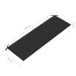 vidaXL Banco de jardín 3 plazas madera eucalipto gris y cojín 150 cm vidaXL Banco de jardín 3 plazas madera eucalipto gris y cojín 150 cm