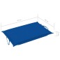 vidaXL Tumbona de jardín con mesa y cojín madera maciza de acacia vidaXL Tumbona de jardín con mesa y cojín madera maciza de acacia