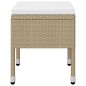 vidaXL Juego de comedor de jardín de 5 piezas beige vidaXL Juego de comedor de jardín de 5 piezas beige
