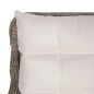 vidaXL Juego de comedor para jardín 5 piezas marrón vidaXL Juego de comedor para jardín 5 piezas marrón