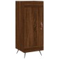 vidaXL Aparador alto madera contrachapada roble marrón 34,5x34x180 cm vidaXL Aparador alto madera contrachapada roble marrón 34,5x34x180 cm