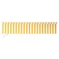 vidaXL Toldo retráctil manual con persiana amarillo y blanco 6x3 m vidaXL Toldo retráctil manual con persiana amarillo y blanco 6x3 m