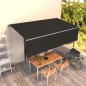 vidaXL Toldo retráctil automático con persiana gris antracita 5x3 m vidaXL Toldo retráctil automático con persiana gris antracita 5x3 m