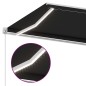 vidaXL Toldo manual retráctil con luz LED antracita 300x250 cm vidaXL Toldo manual retráctil con luz LED antracita 300x250 cm
