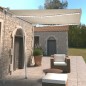 vidaXL Toldo automático con LED sensor de viento color crema 300x250cm vidaXL Toldo automático con LED sensor de viento color crema 300x250cm