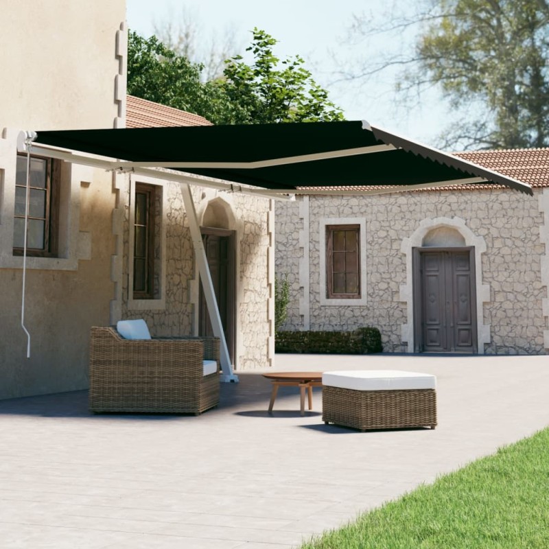 vidaXL Toldo de pie automático gris antracita 600x300 cm vidaXL Toldo de pie automático gris antracita 600x300 cm