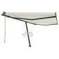 vidaXL Toldo de pie automático crema 400x300 cm vidaXL Toldo de pie automático crema 400x300 cm