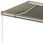 vidaXL Toldo de pie automático crema 400x300 cm vidaXL Toldo de pie automático crema 400x300 cm